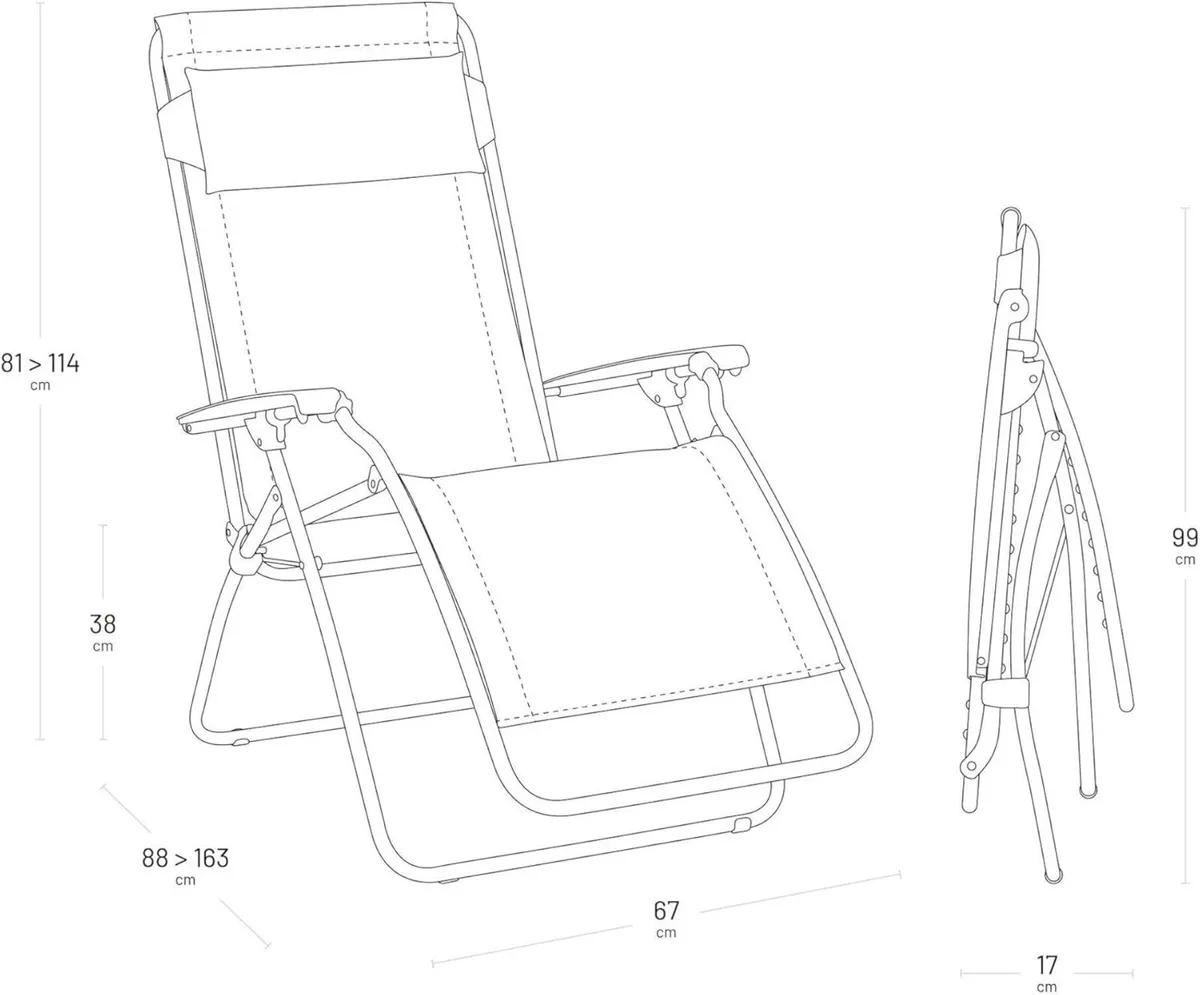 Garden Chair Zero Gravity R Clip Ocean Ii - Image 3