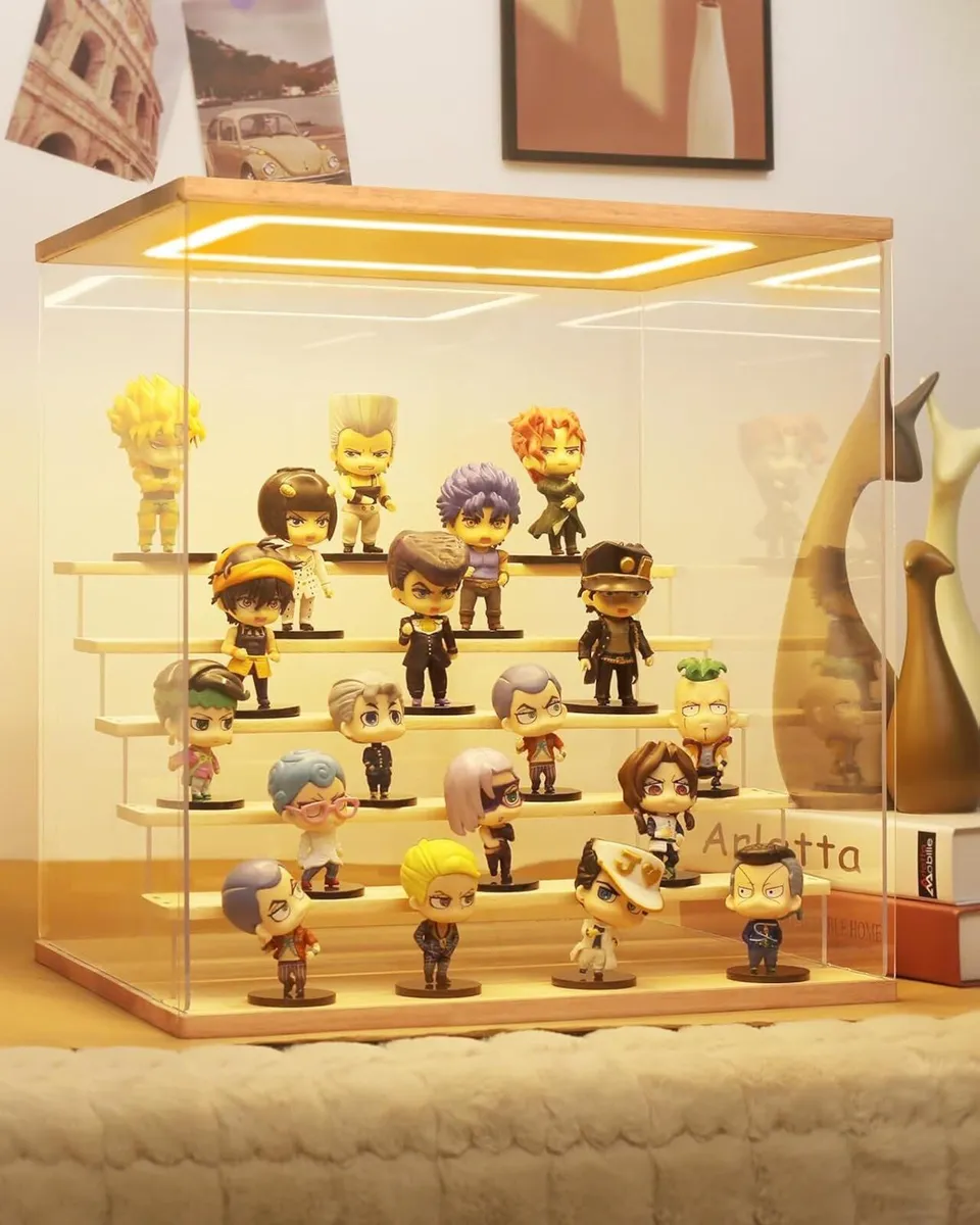 Acrylic Display Case with Light 5 Tier Box - Image 2