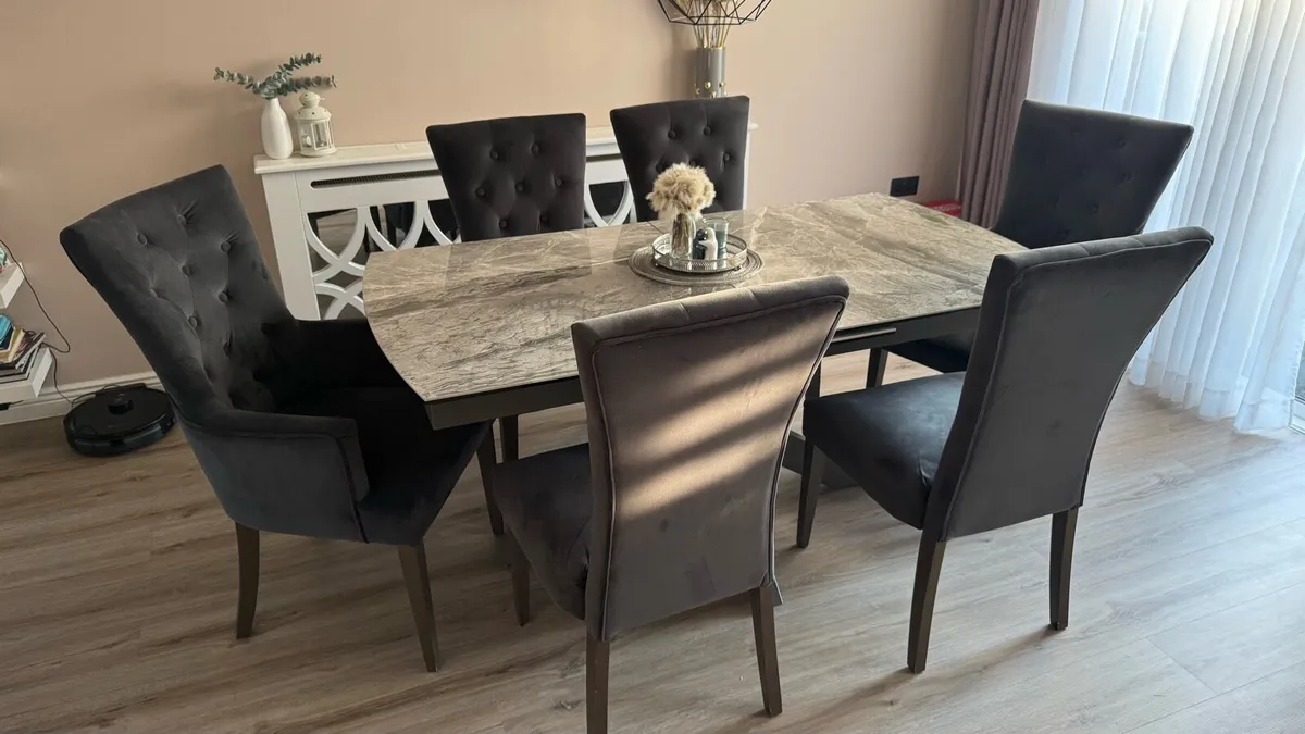 Dinning table and chairs - Image 2