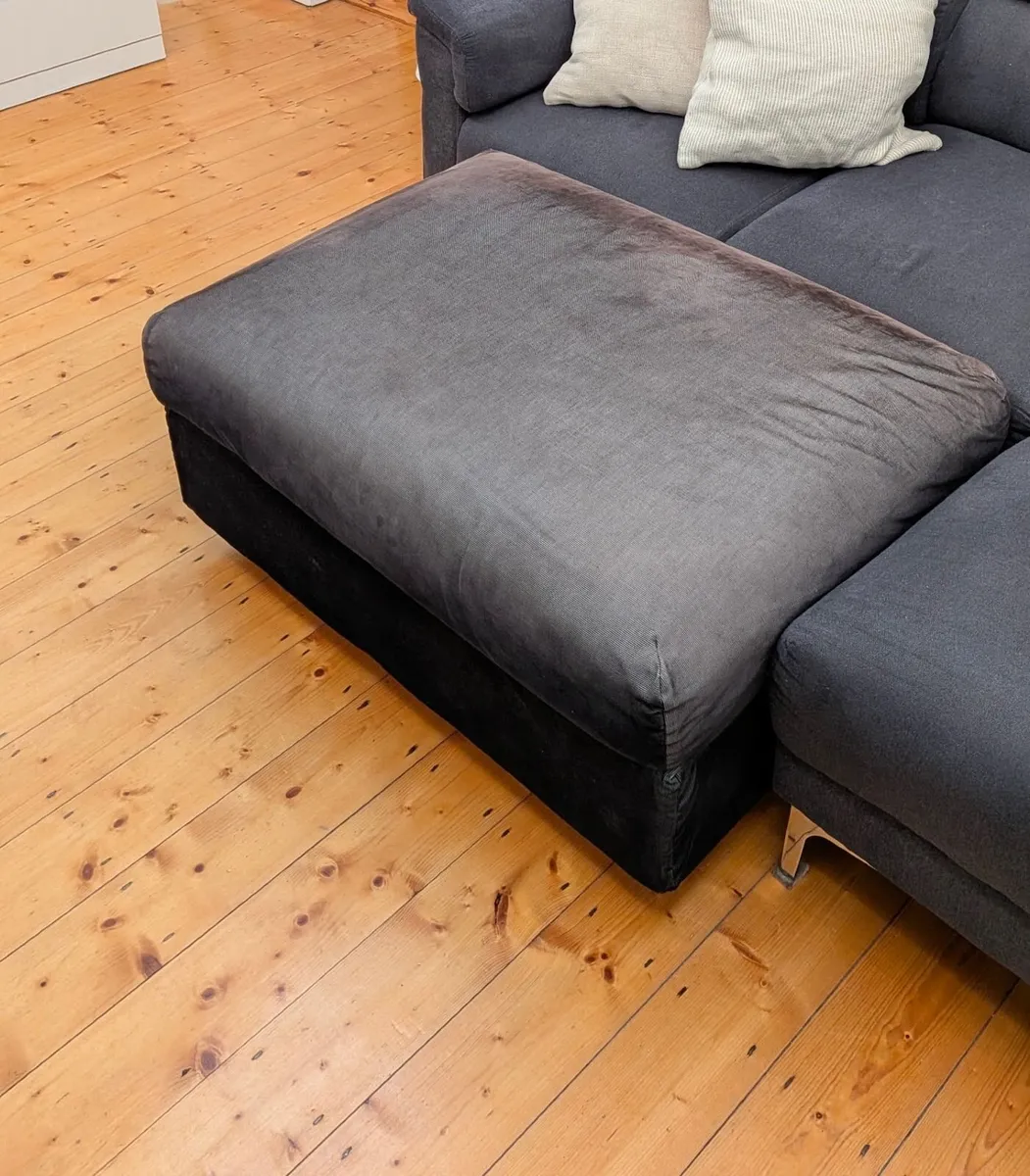 VIMLE Footstool with Storage - Image 1
