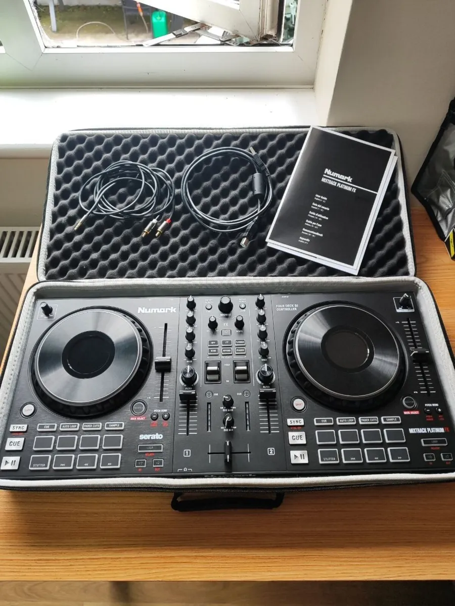 Numark Mixtrack Platinum FX DJ Controller + Case - Image 1