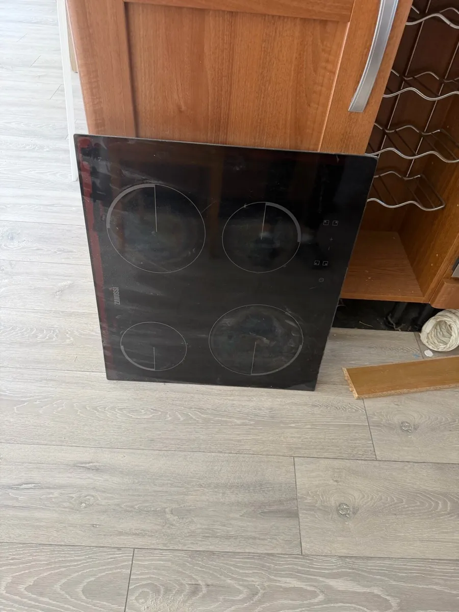 Electric hob and extractor fan - Image 1