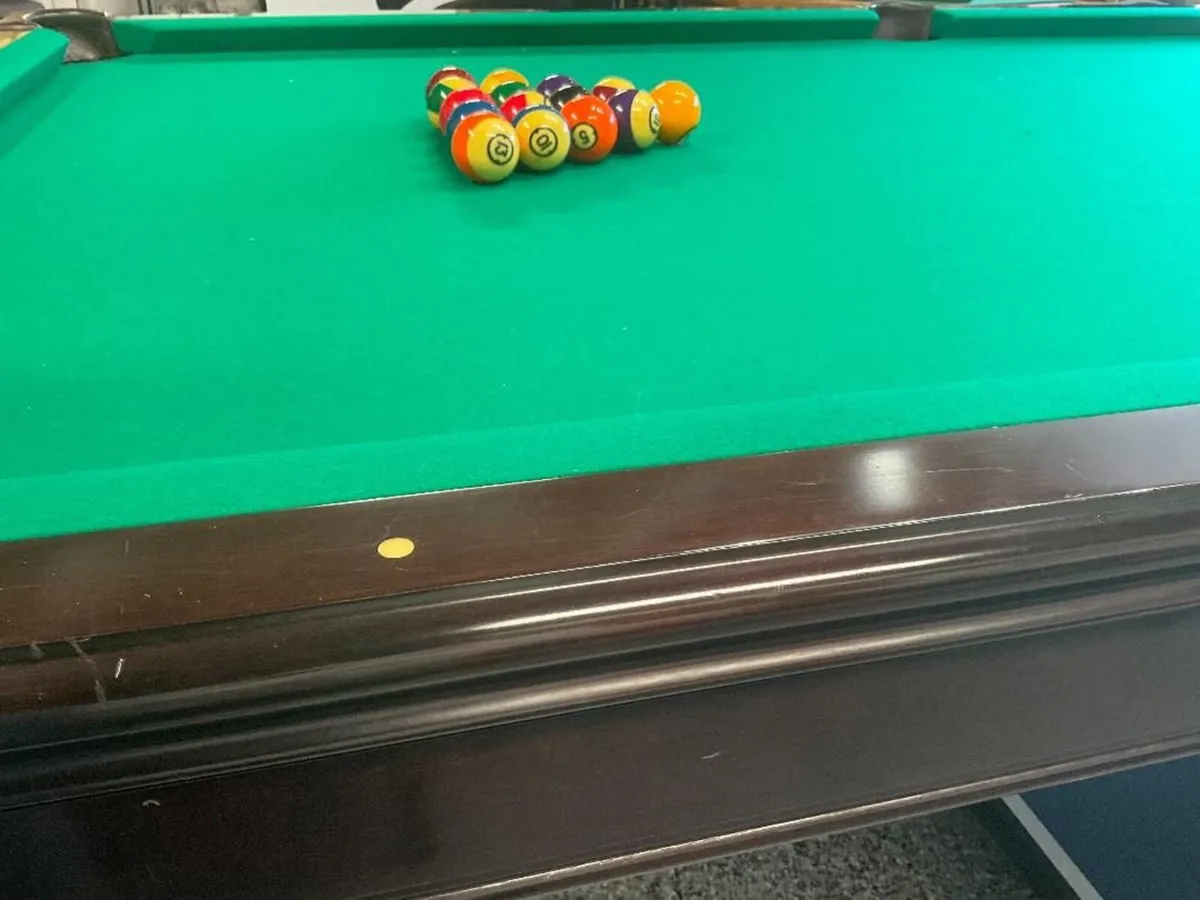 Premium American Brunswick 9' ft. Pool Table - Image 3