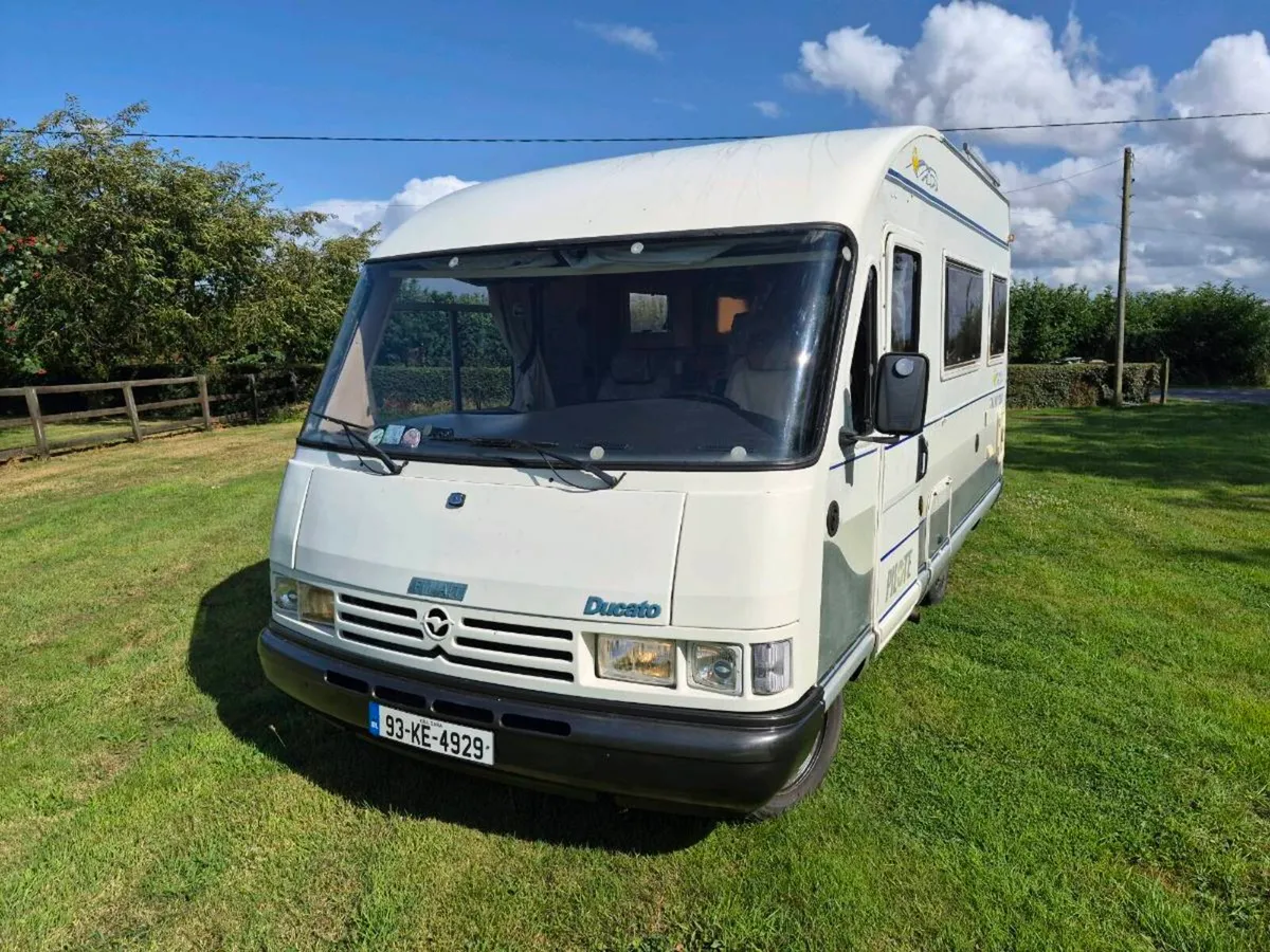 1993 Fiat Ducato Pilote A Class Campervan - Image 2