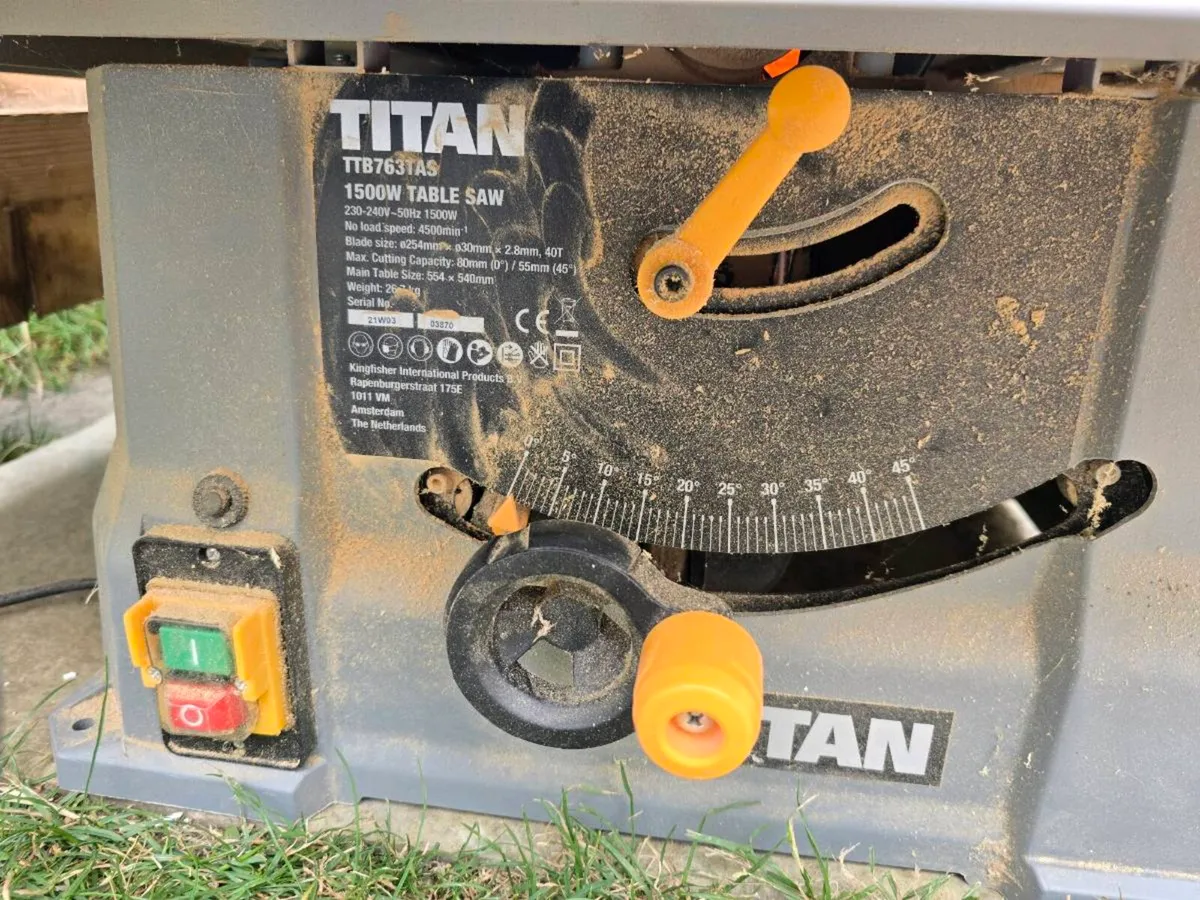 Table circular saw TITAN - Image 2