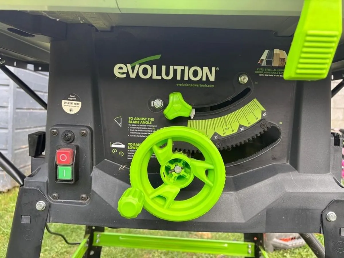 Evolution Fury 5-S Table Saw for Sale - Image 4