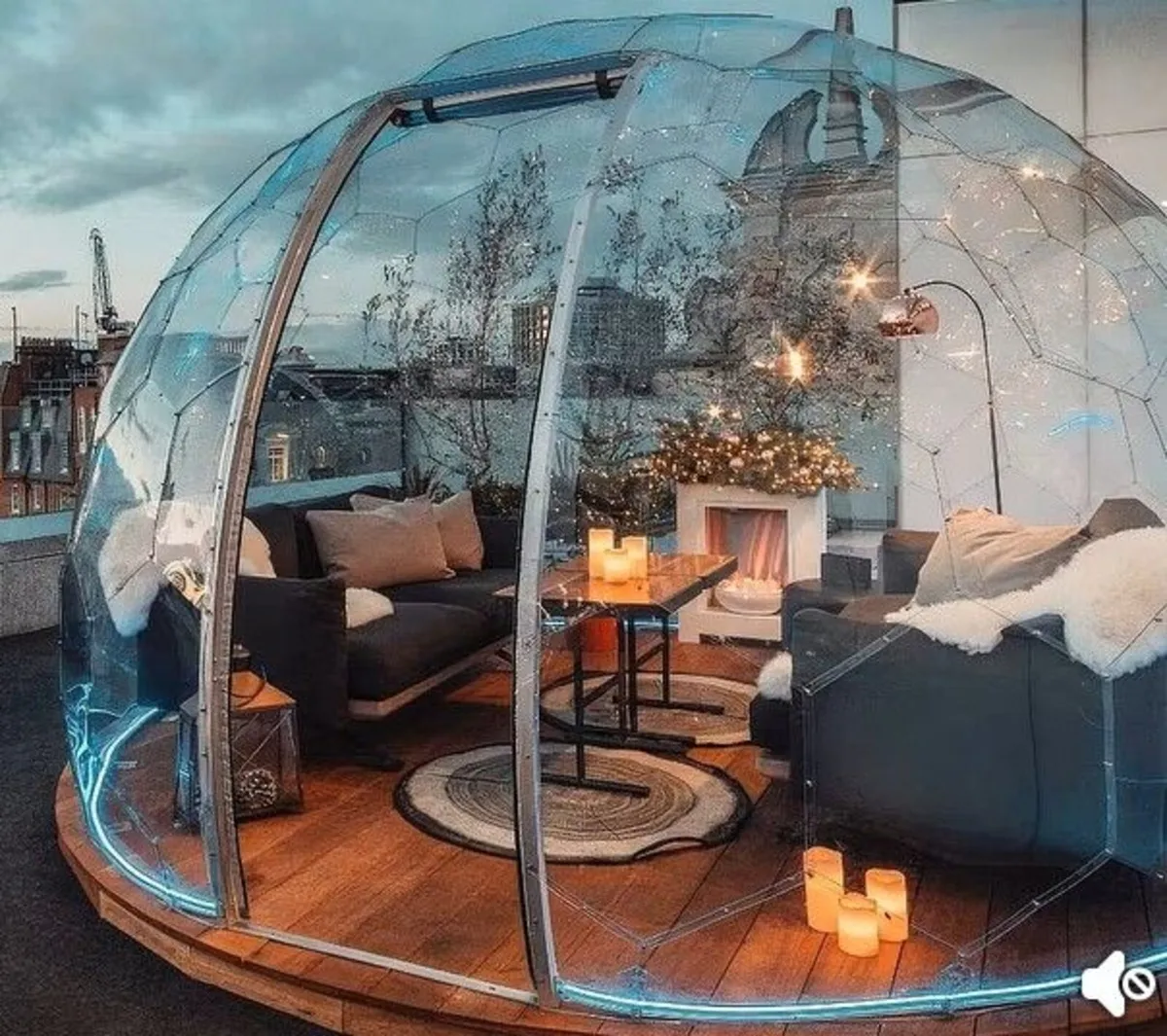 PVC Clear Dome 3.5m(11.6ft)Dome Igloo Glamping - Image 4