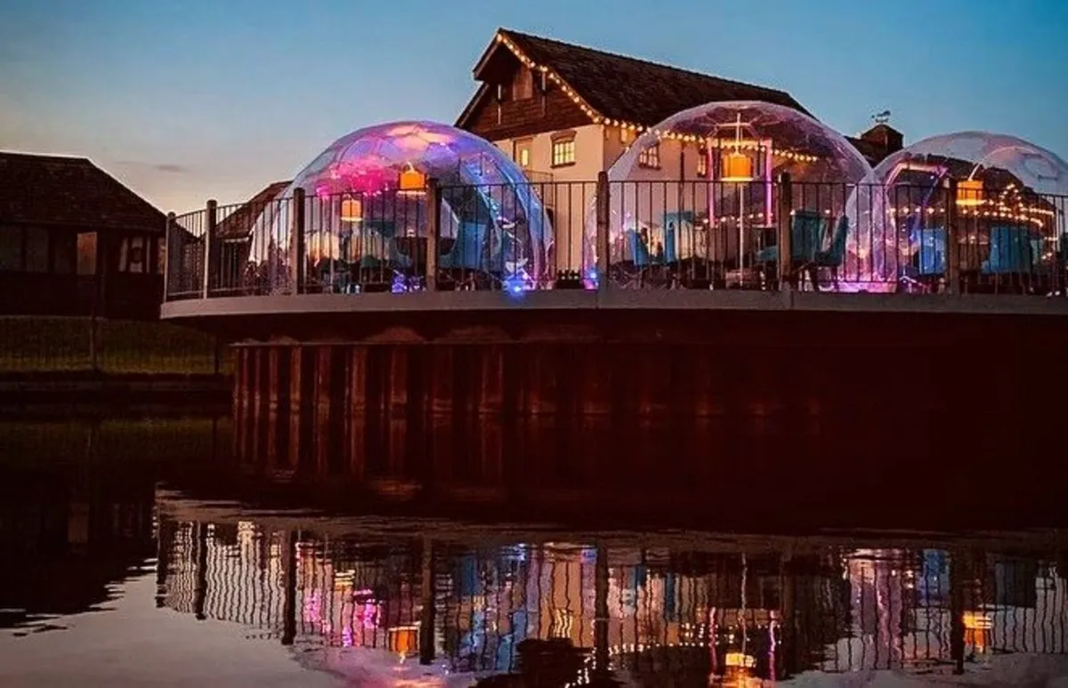 PVC Clear Dome 3.5m(11.6ft)Dome Igloo Glamping - Image 3