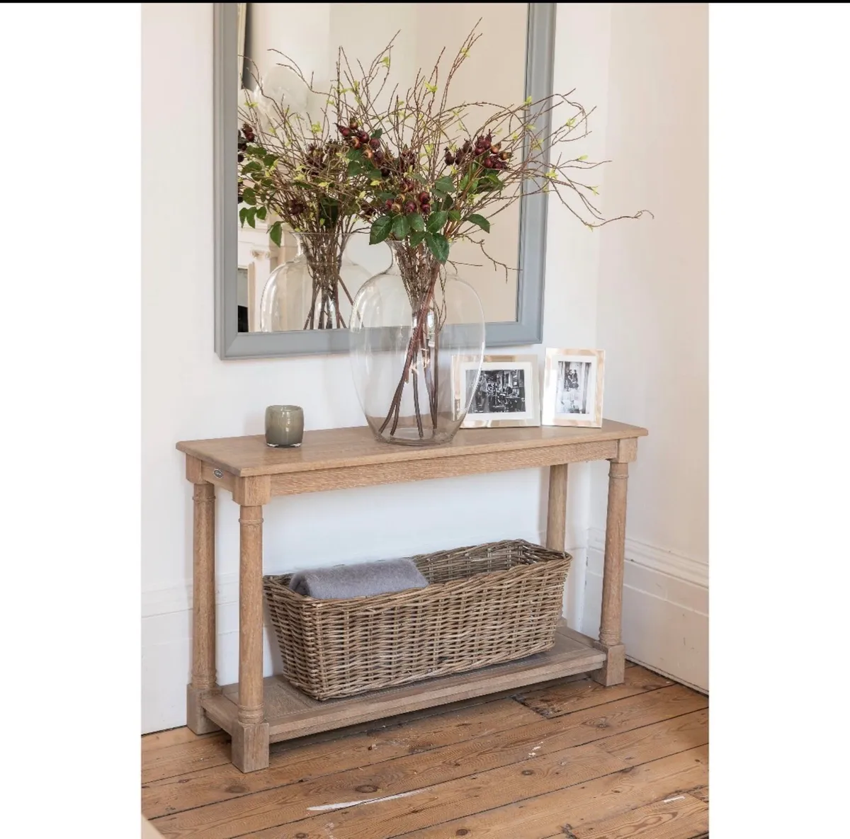 Neptune oak table set - Image 1
