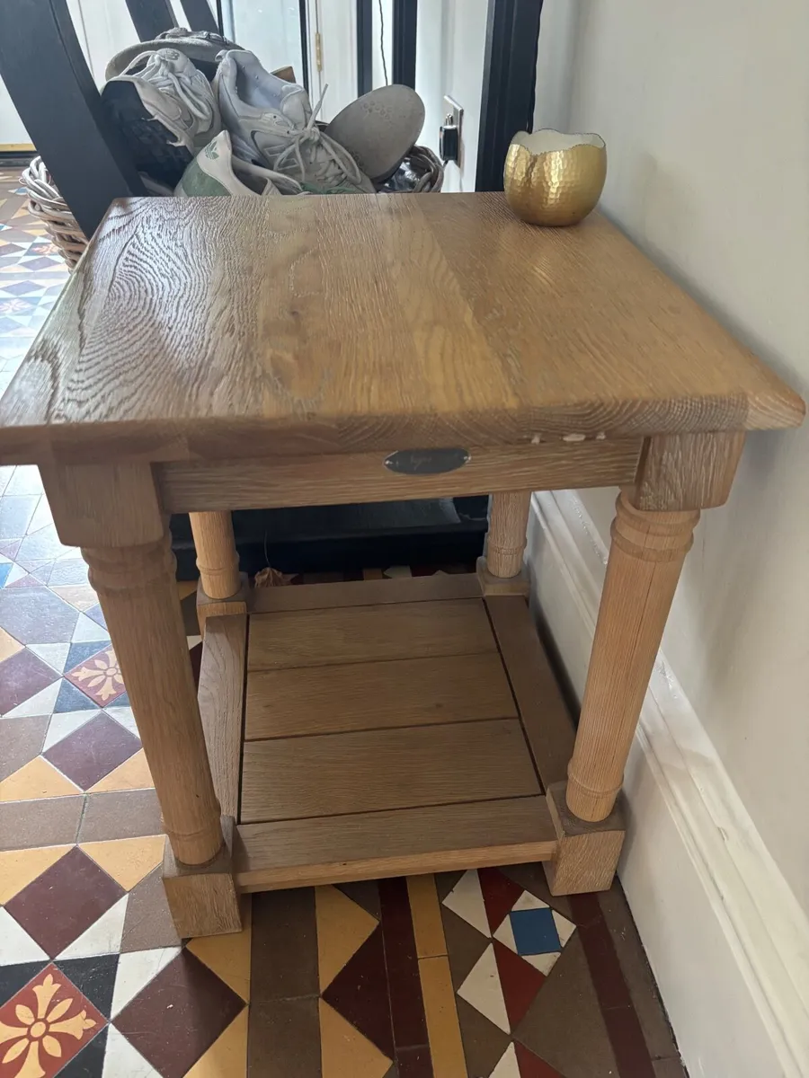 Neptune oak table set - Image 3