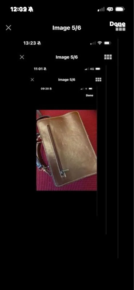 Leather Shoulder Bag - Image 4