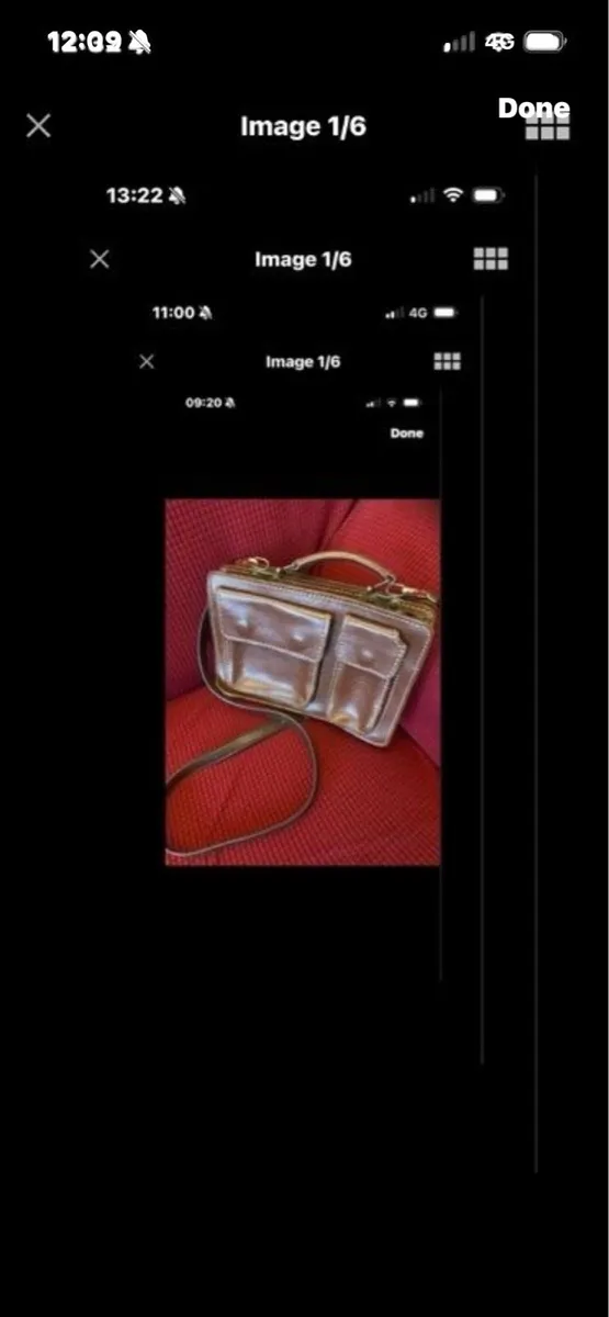 Leather Shoulder Bag - Image 1
