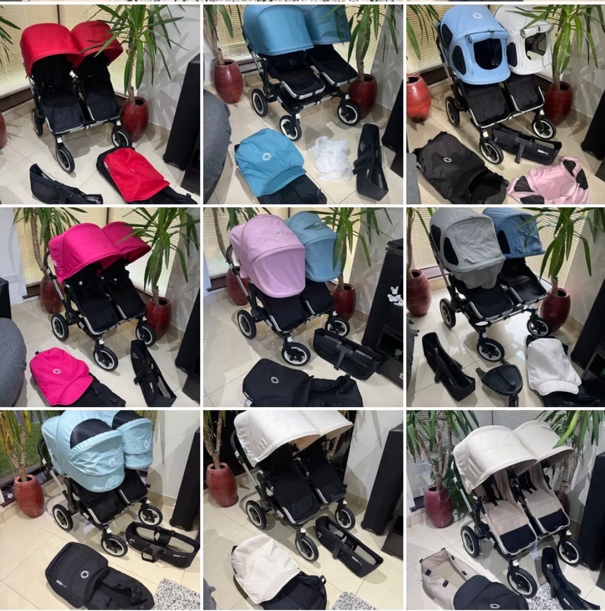 Bugaboo Donkey duos in Swords - Image 2