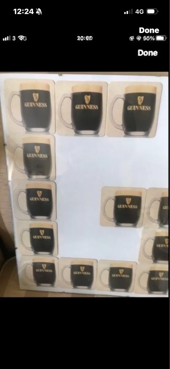 Framed Guinness Bar Dusplay - Image 3