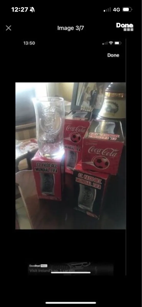 Very Rare World Cup 2002 Coca Cola Glasses - Image 3