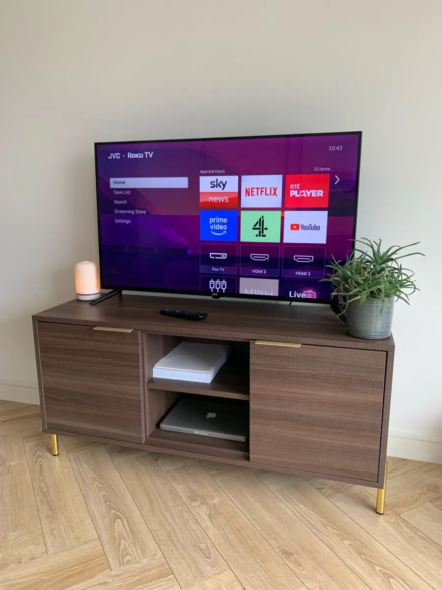 JVC 43" LED Smart FHD TV (Roku) - Image 1