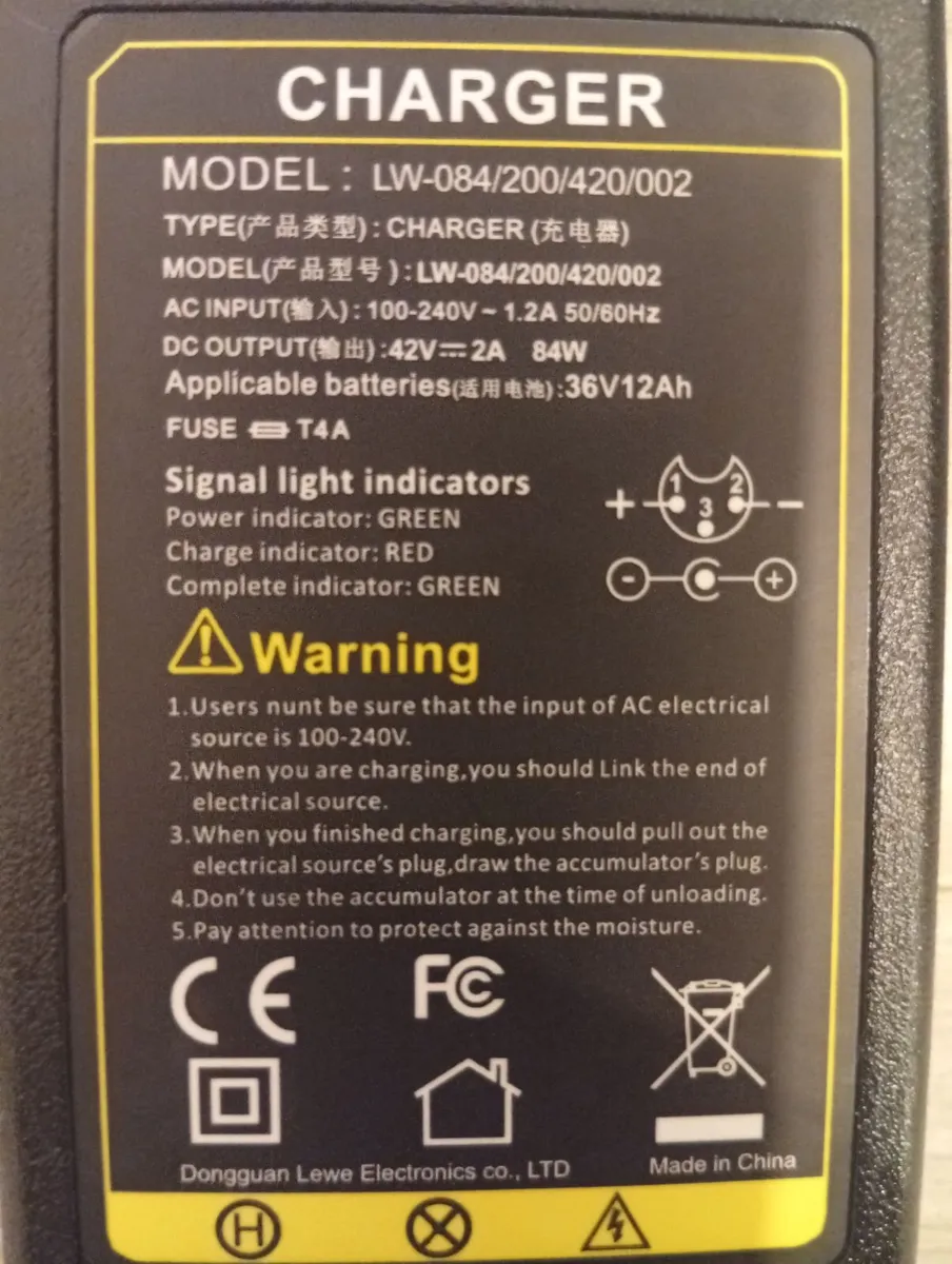 New  Battery charger for electric Scooters - Image 3