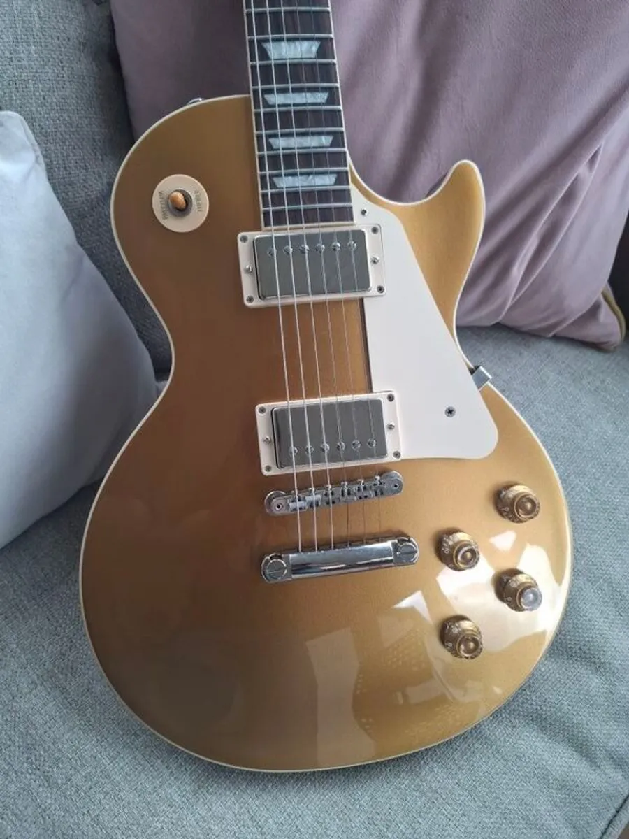 Gibson Les Paul Standard 50's Gold top - Image 1