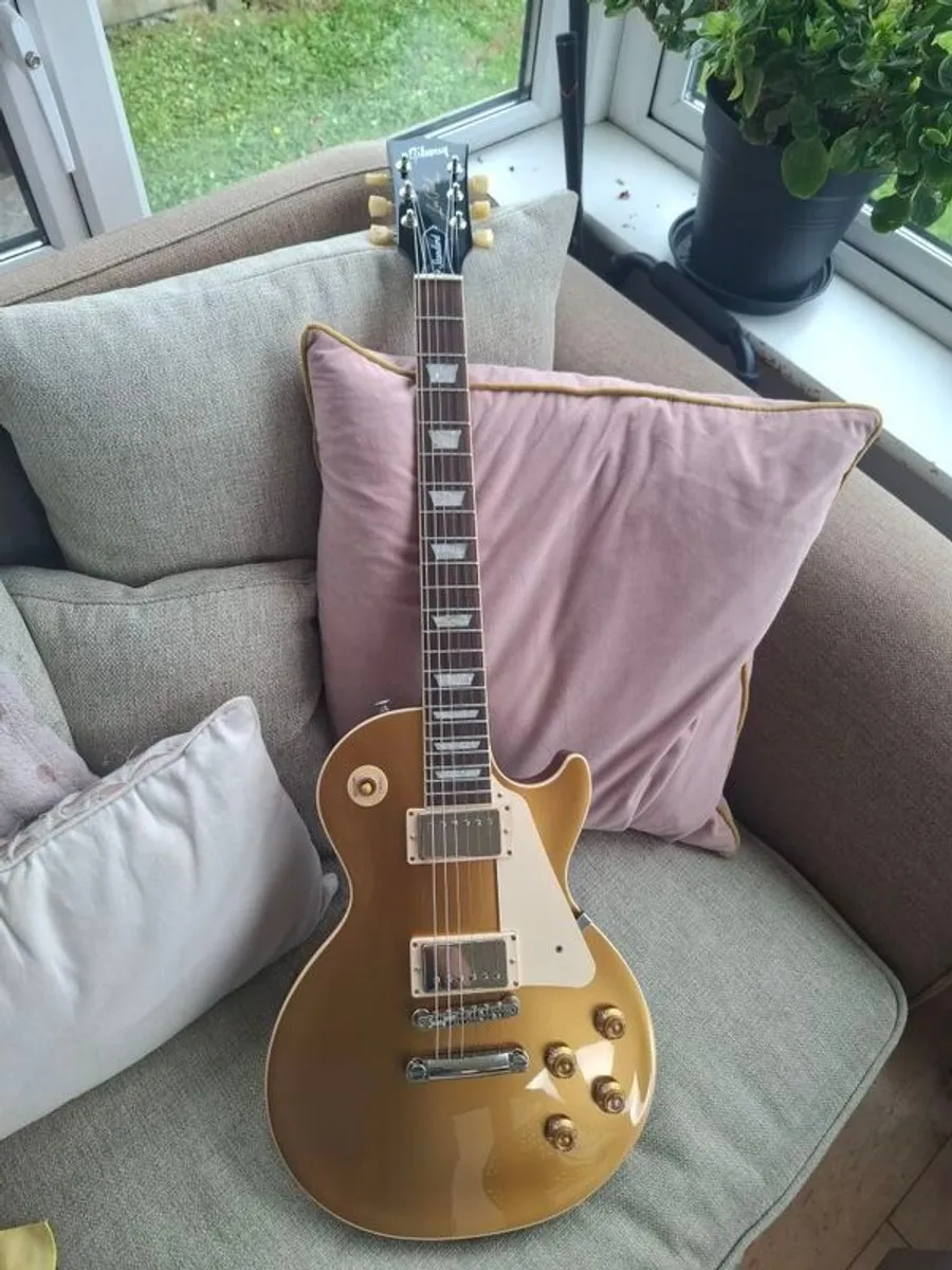 Gibson Les Paul Standard 50's Gold top - Image 2