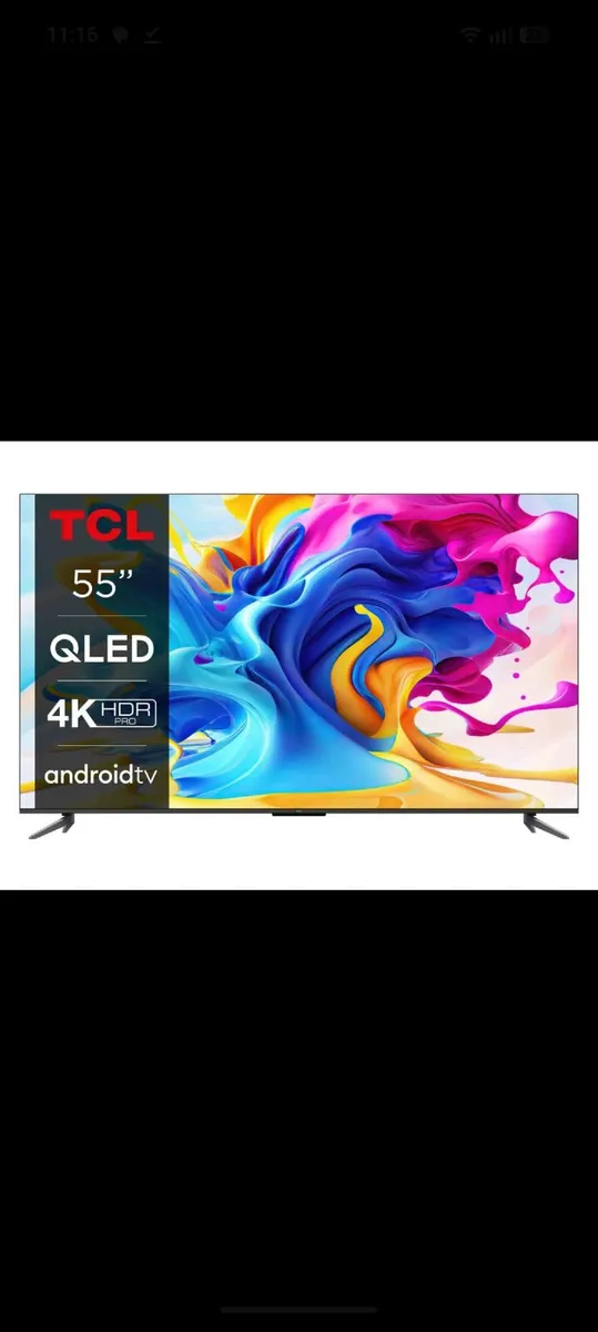 55 inch TCL QLED TV - Image 1