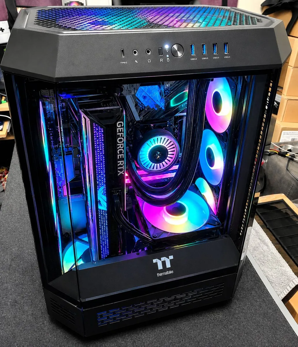 The Tower High-End Ryzen X3D RTX 5070Ti Gaming PC - Image 1