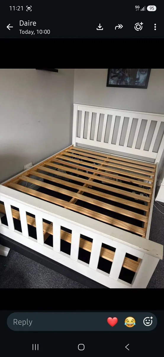 Double bed frame - Image 1
