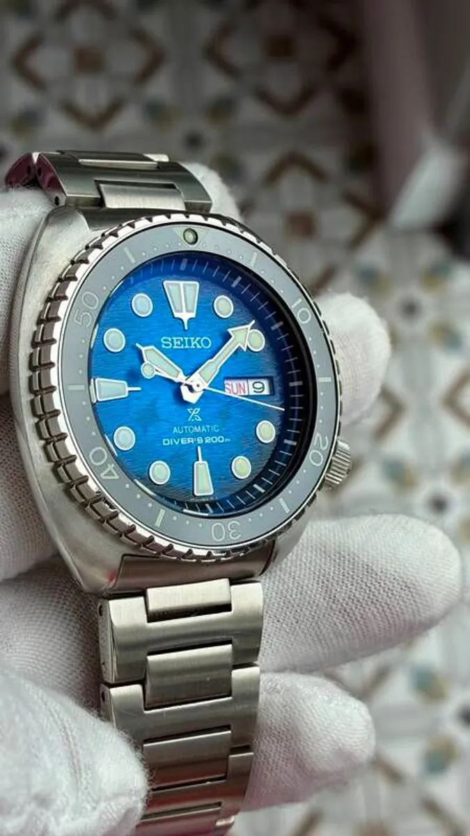 Seiko Save The Ocean King Turtle Special Edition - SRPE39K1 - Image 1