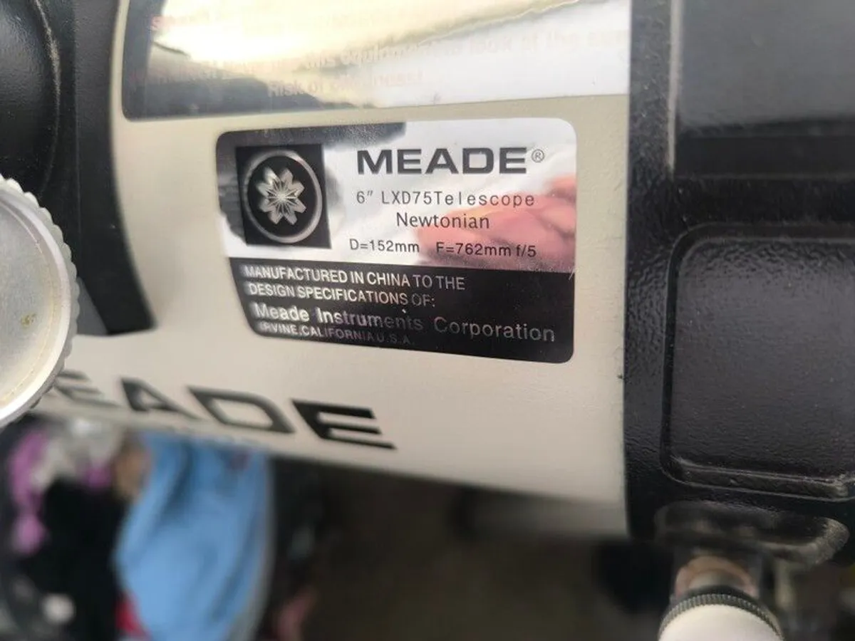 telescope for sale to include tripod - Image 3