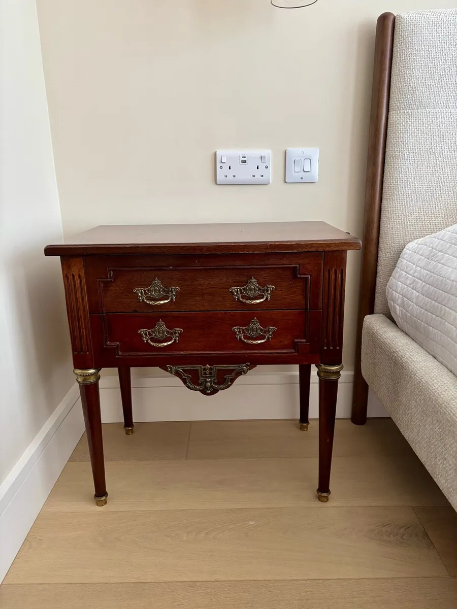 Antique Bedside Lockers - Image 3