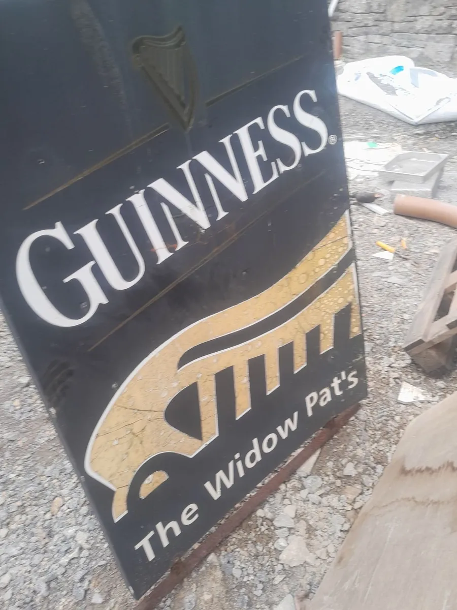 Guinness sign - Image 1