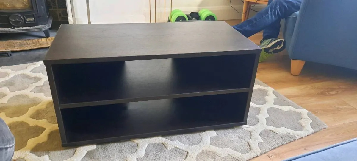 Black TV stand - Image 2