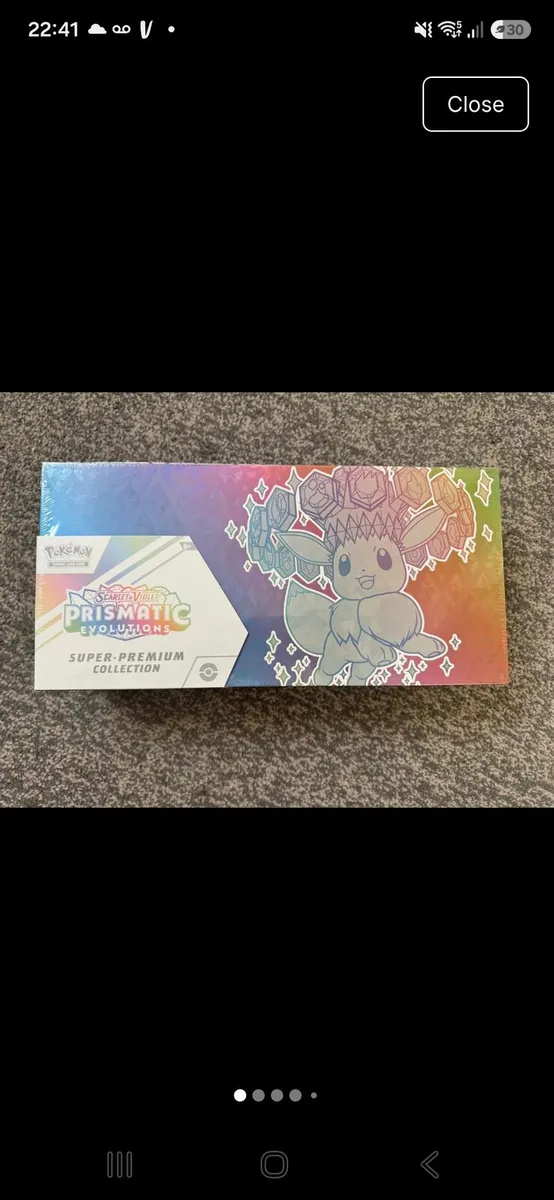 Prismatic Evolutions Super Collection Box - Image 1