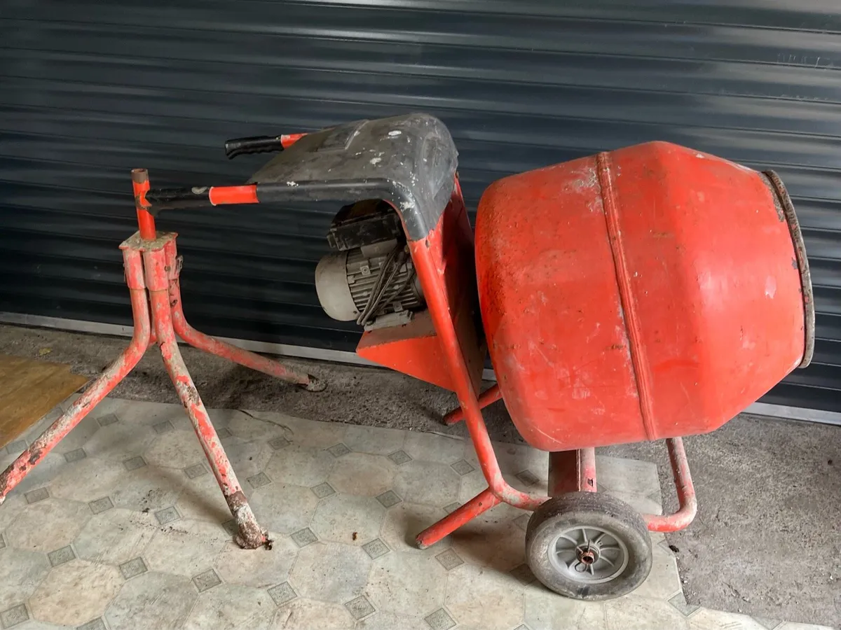 Cement Mixer - 550w Electric - Image 2