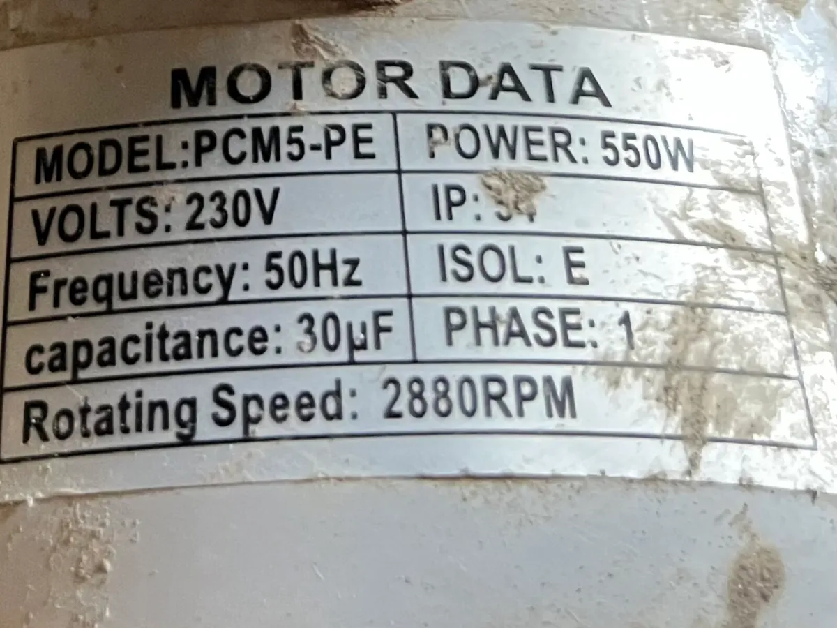 Cement Mixer - 550w Electric - Image 4