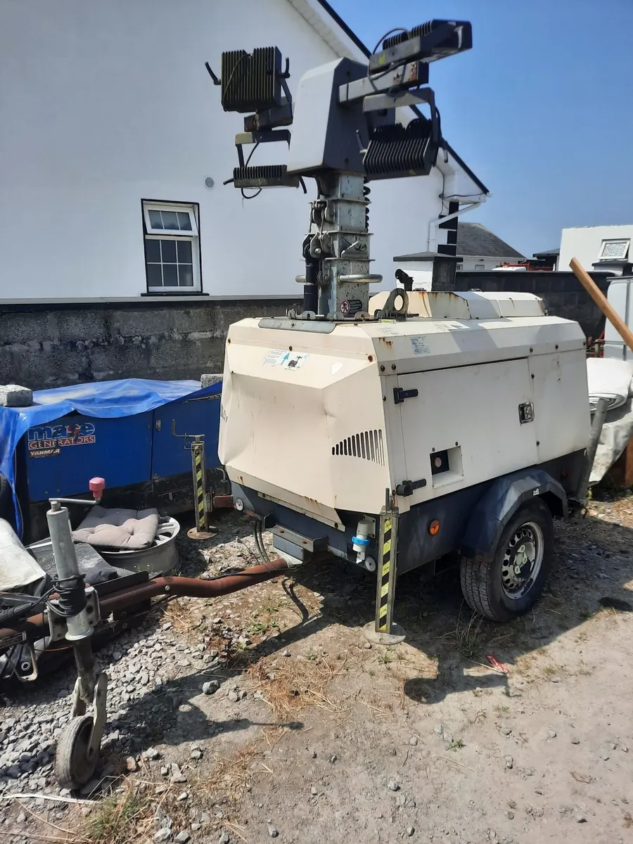Generator with Flood Lights - Image 1