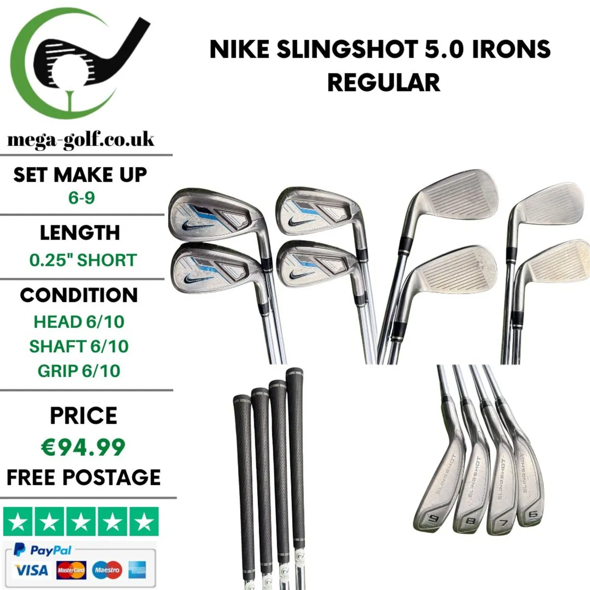 Nike Slingshot 5.0 Irons / 6-9 / Regular - Image 1