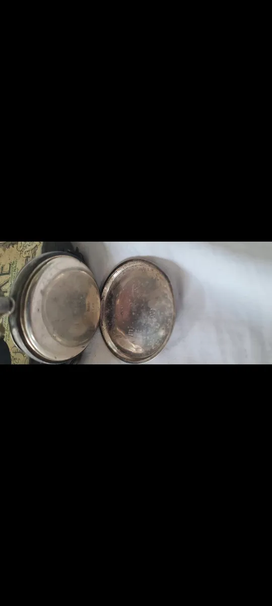 Antique silver pocket watch - Image 4