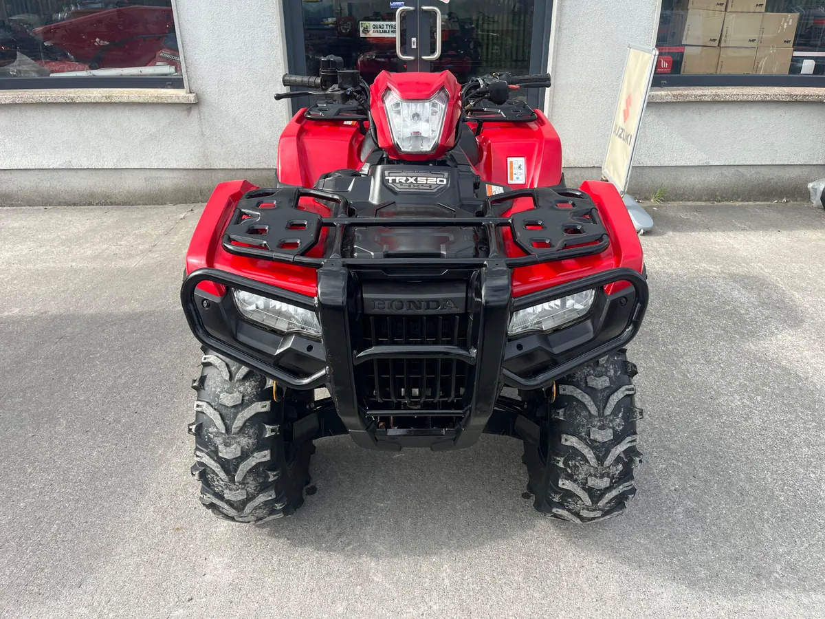 2024 Honda TRX 520 FM6 ( Only 690 hours ) - Image 3