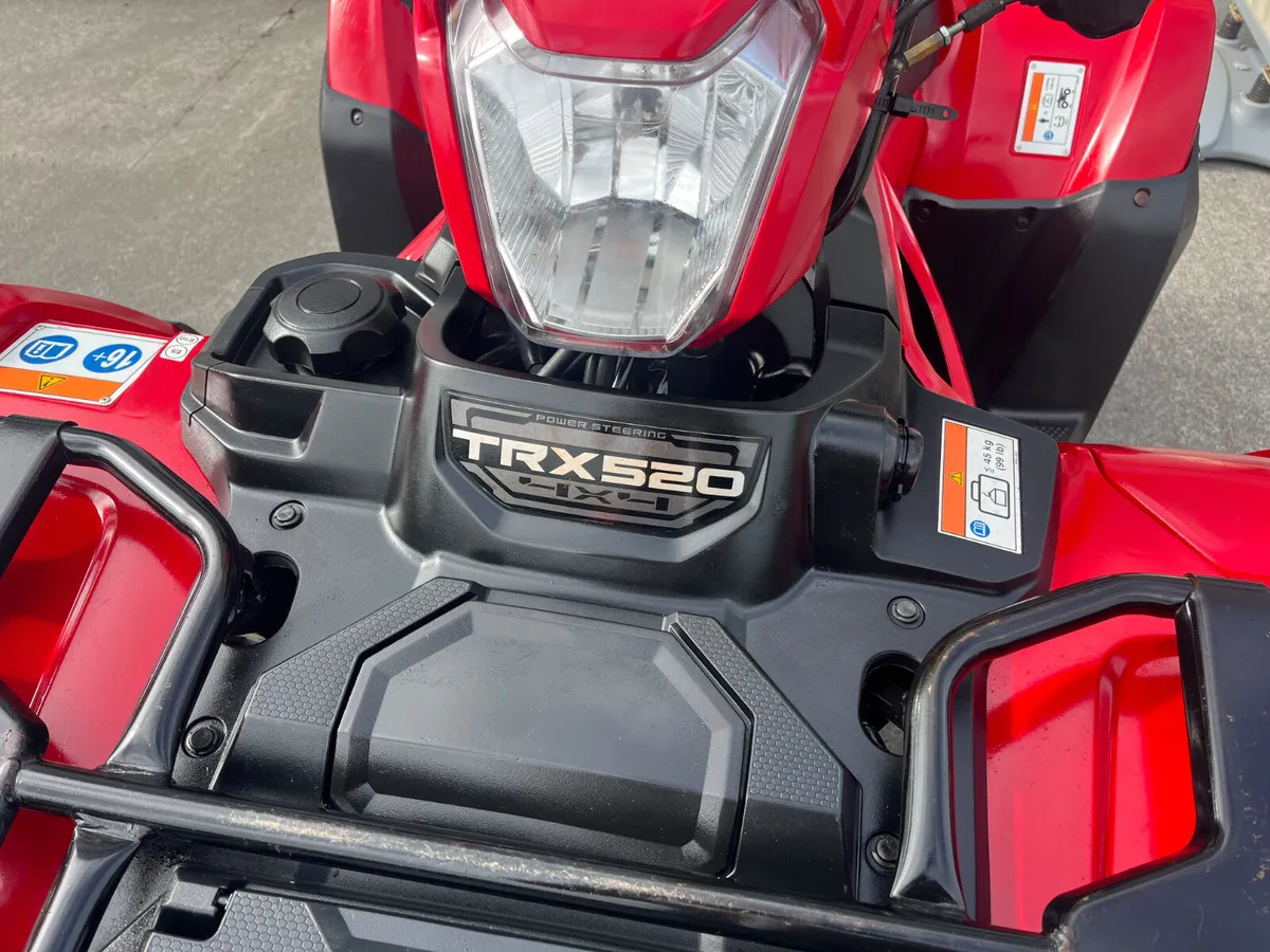 2024 Honda TRX 520 FM6 ( Only 690 hours ) - Image 4