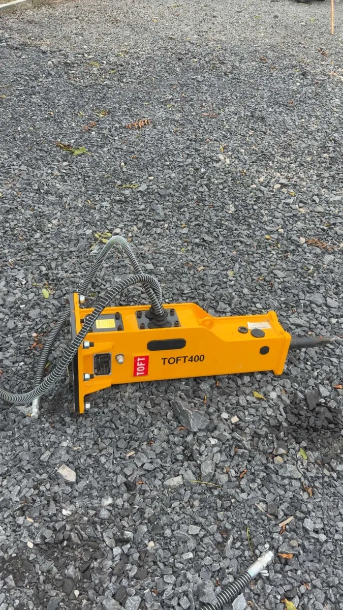 Unused Toft Rock breakers suit 1-2.7t digger - Image 1