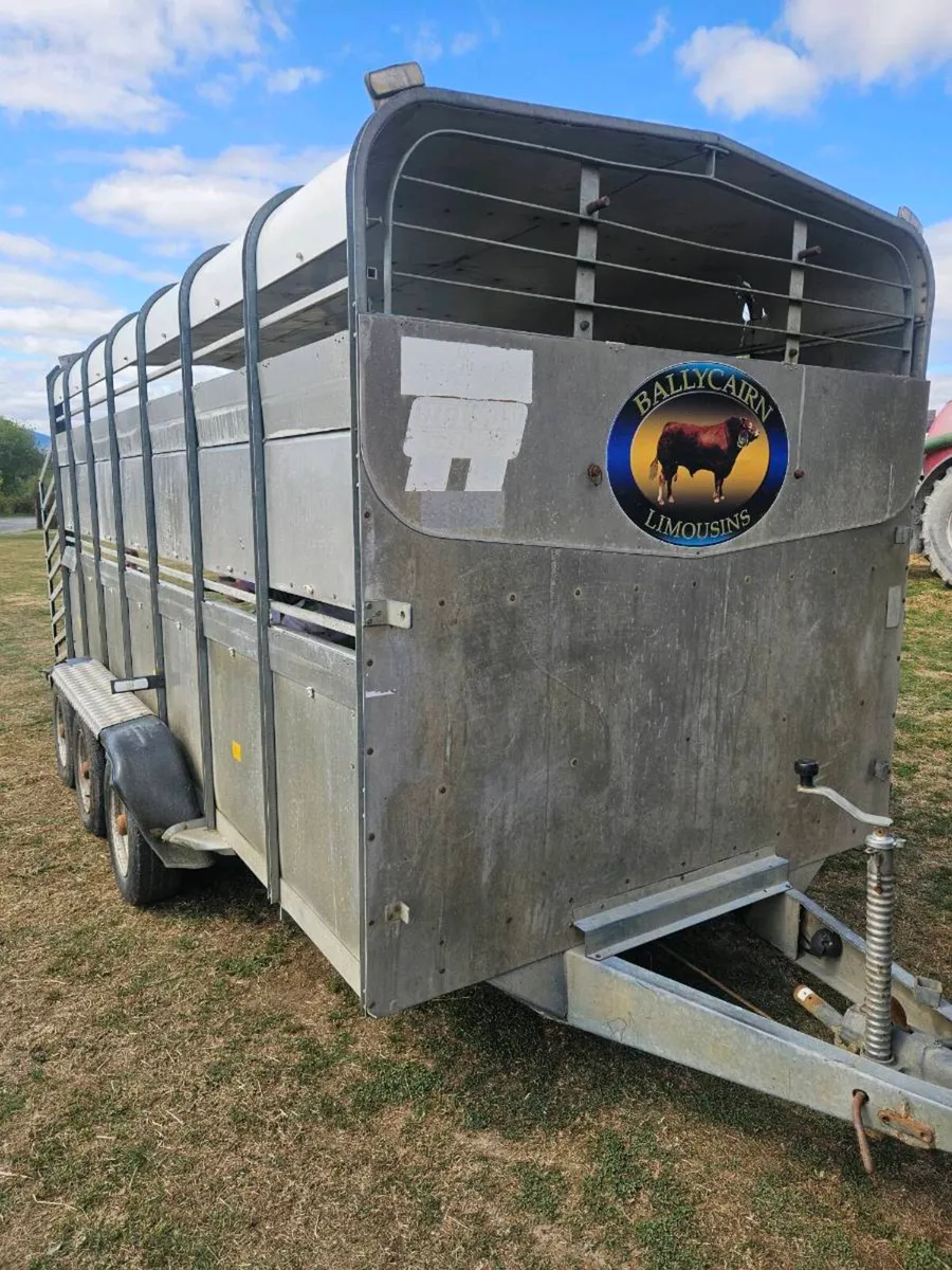 hudson 14ft cattle trailer - Image 1