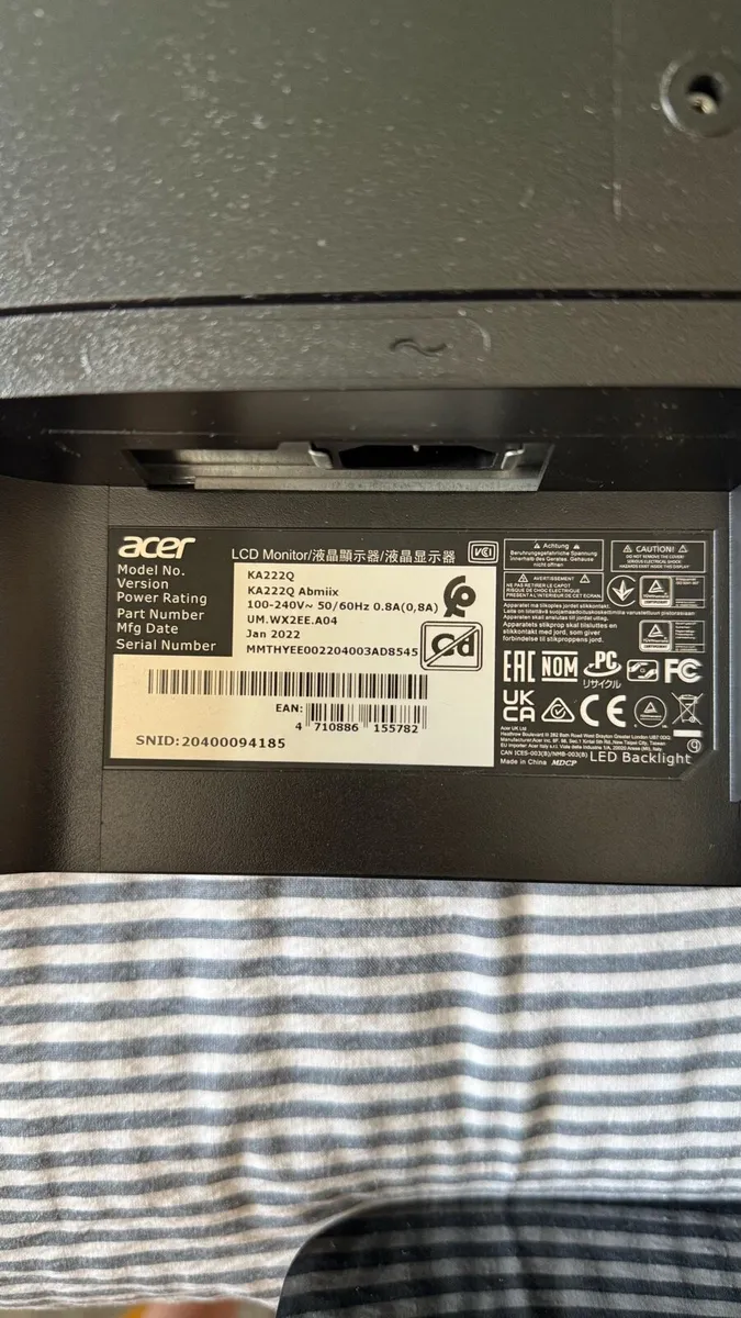 Acer 21.5” Monitors - Image 3