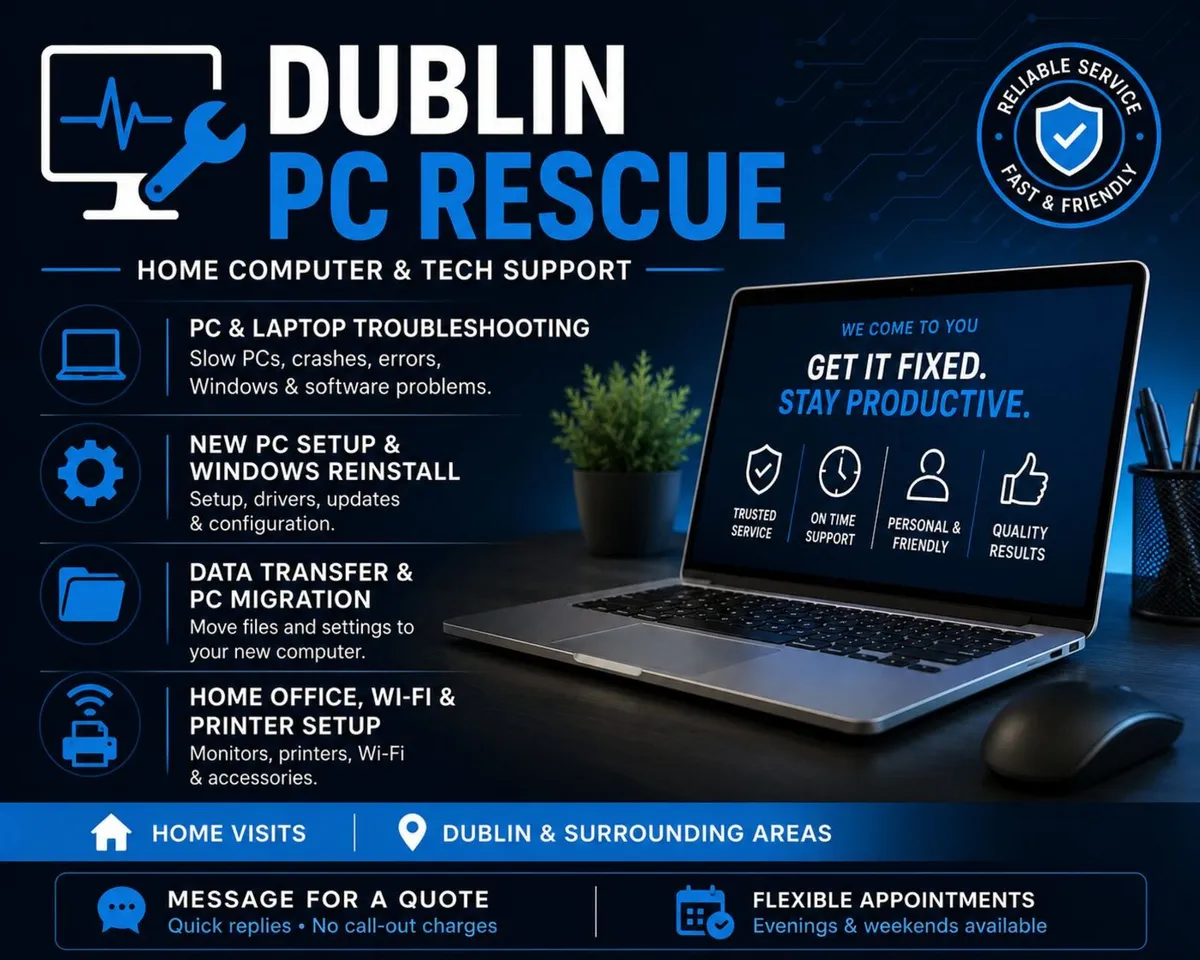 PC & Laptop Repair / IT Support Dublin - Image 1