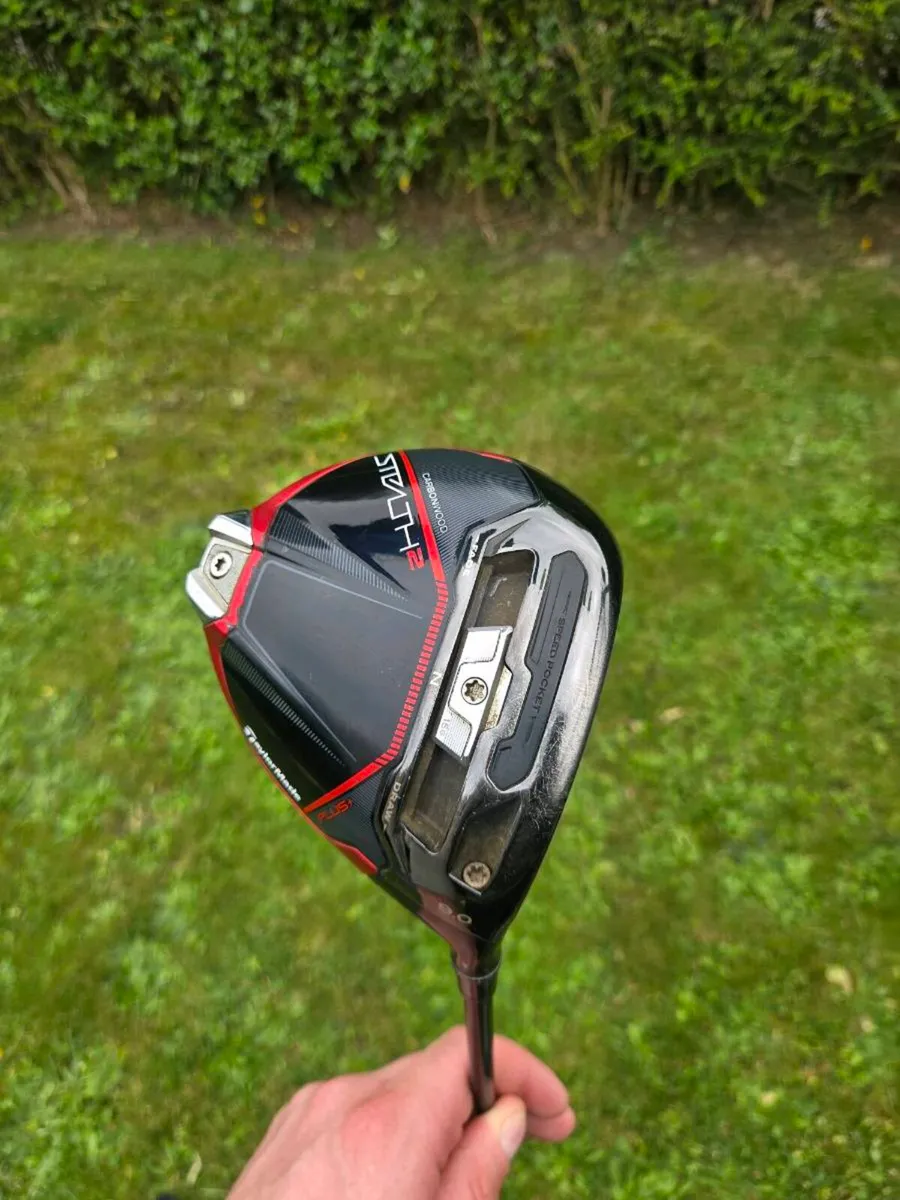 Taylormade Stealth 2 Plus 9 degree Driver Stiff - Image 1