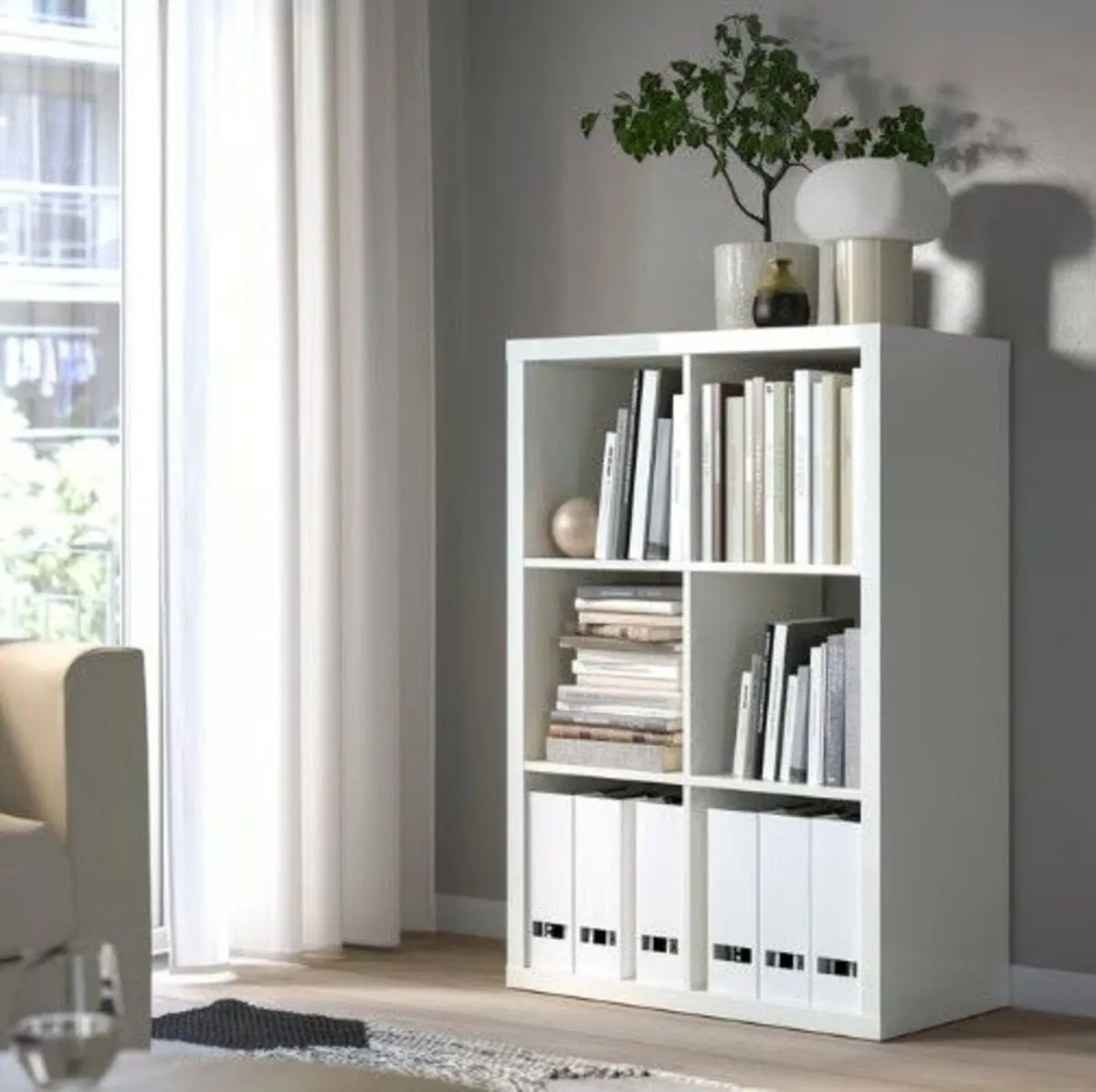 IKEA KALLAX Shelving Unit White - Image 2