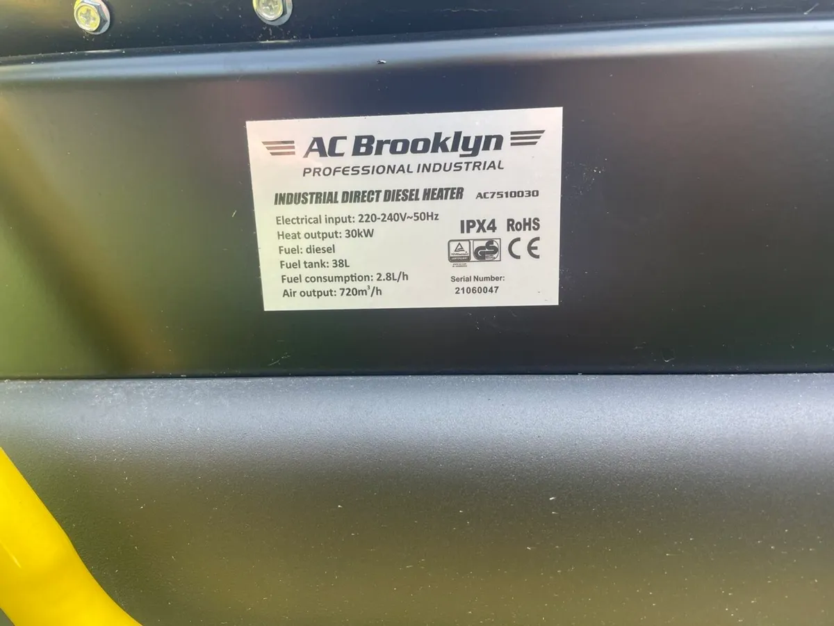 AC BROOKLYN industrial diesel heater - Image 2