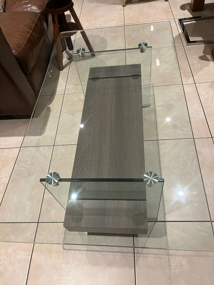 Glass Coffee Table - Image 2