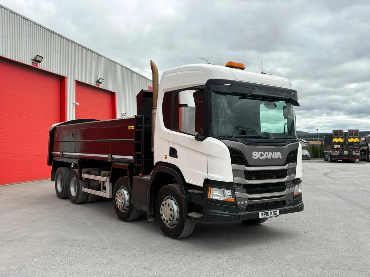 2018 Scania P410 8x4 Tipper - Image 2