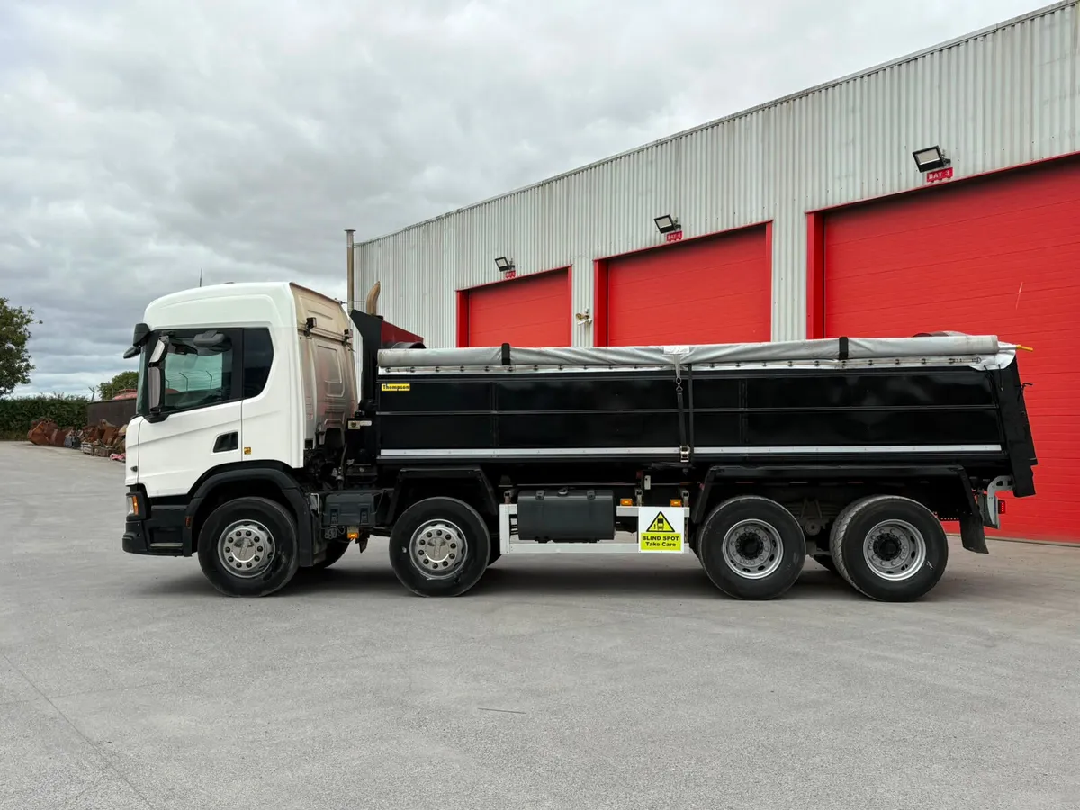 2018 Scania P410 8x4 Tipper - Image 4