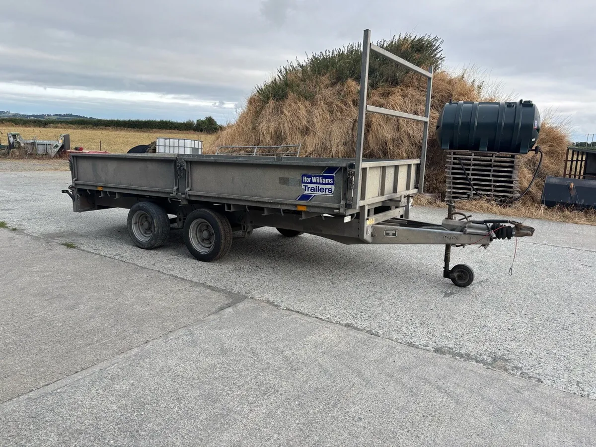 Ifor Williams 12x5’6 Dropside Trailer - Image 1